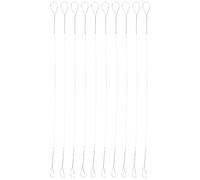 BUTIFULSIC Fácil de Limpiar y Seguro de Alambre de Acero Inoxidable 10 Piezas para Cortar y Accesorio Adecuado para Cocina y Comedor