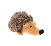 BUTIFULSIC Juguete para Perros y Cachorros de Felpa Marrón Forma de Erizo, Interactivo Sonido para Entretenimiento y Masticación