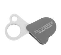 BUTIFULSIC Lupa de Joyero Plegable 30x y 50x Doble Aumento, Mini Lupa Portátil de Acrílico y Abs para Inspección Detallada de Joyas y Piedras Preciosas