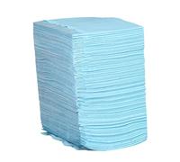 BUTIFULSIC Manteles de Papel Impermeables para Tatuajes y Uso Personal Diy, Paquete de 125 Piezas Azules sin Olor Peculiar y Alta Absorción