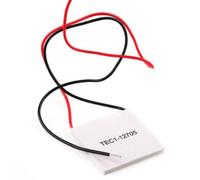 BUTIFULSIC Módulo de Enfriamiento Termoeléctrico 12v Tec1-12705 40x40mm 46.2w Material Plástico Duro Partes Móviles para Refrigerador y Caja de Enfriamiento