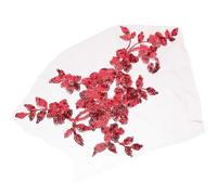 BUTIFULSIC Parches Termoadhesivos Única y Versátil de Flores Bordadas en Poliéster para Coser en Cheongsam y Faldas para Manualidades y Costura