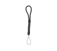 BUTIFULSIC Pulsera para Viajes y Actividades al Aire Libre Negra Ajustable de Nylon y Plástico, Cuerda Anticaída Práctica Paquete de 10 Piezas para Cámara y Teléfono Celular