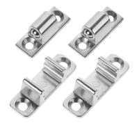 BUTIFULSIC Recambios Campanas Teka 4piezas Pestillo de Gabinete de Metal en Acero Inoxidable para Fijación Segura del Panel de Vidrio en Campana Extractora de Cocina
