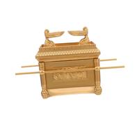 BUTIFULSIC Religious Ark Model Resin Decor Covenant Box Ornament For Church and Living Israel Faith Statue Spiritual Home Decoration Craft