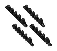 BUTIFULSIC Soportes Ajustables de Plástico para Tumbonas Plegables de Exterior, 4 Piezas Hebilla de 5 Posiciones, Resistentes y Ligeros para Muebles de Jardín y Camping