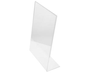 BUTIFULSIC Tablero Acrílico Transparente Inclinado Pequeño, Soporte Ligero Antideslizante para Dibujo, Lectura y Escritura, Estante Multifuncional para Pintura y Documentos en Escritorio