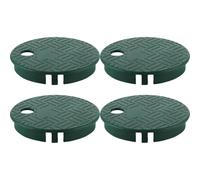 BUTIFULSIC Tapa de Caja de Válvulas de Riego de Plástico Durable 15 CM para Uso en Sistemas de Riego por Goteo Exterior Protección UV y Soporte Reforzado Estilo