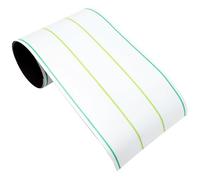 BUTIFULSIC Tiras Magnéticas para Pizarra 60x12 Cm, Tarjetas de Aprendizaje Reutilizables, Banda de Oraciones para Enseñanza de Letras, Fáciles de Borrar y Portátiles, Blanco, para Oficina