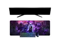 ButkUs Solo Leveling Alfombrilla de ratón para juegos XXL, 800 x 300 mm, 3 mm, resistente al agua y antideslizante, superficie texturizada para PC y ordenadores portátiles