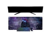 ButkUs Solo Leveling - Alfombrilla de ratón XXL, 800 x 300 mm, alfombrilla de ratón para teclado para juegos impermeable y 3 mm, base de goma antideslizante, superficie texturizada
