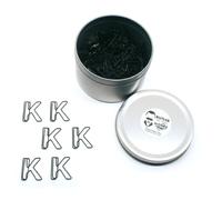 Butler in the Home: Elige tu letra favorita del alfabeto de la A a la Z o n meros del 0 al 9. Paquete de 100 clips de papel negros para iniciales