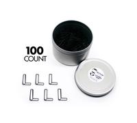 Butler in the Home: Elija su letra favorita del alfabeto de la A a la Z o n mero del 0 al 9. Paquete de 100 clips de papel negros para iniciales