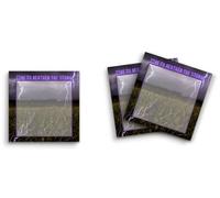 Butler in the Home Paquete de 12 notas adhesivas de 3 x 3 pulgadas, 50 hojas por bloc, Time to Weather The Storm Lightning in Field, lindos blocs de notas divertidos de papelería, papel planificador