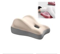 Butt Cushion for Couples, Couples Pillow for Intimacy - Sturdy Design, Wedge Pillow Memory Foam, Ideal for Sitting and Lying Ideal for Couples Intimacy (beige gray)