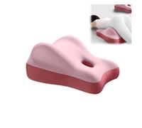 Butt Cushion for Couples, Couples Pillow for Intimacy - Sturdy Design, Wedge Pillow Memory Foam, Ideal for Sitting and Lying Ideal for Couples Intimacy (double pink)