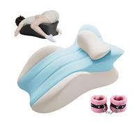 Butt Cushion for Couples, Design Couples Pillow for Intimacy, Wedge Pillow Memory Foam, Recovers After Impact, Provides Intimacy Support (Bluegrey)