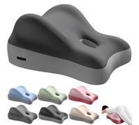 Butt Cushion for Couples, Space Memory Foam Bedside Sleeping Sofa Cushion Bed Hip Raising Multifunctional Pillow, Ergonomic Design for Comfort & Support (Black)
