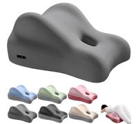 Butt Cushion for Couples, Space Memory Foam Bedside Sleeping Sofa Cushion Bed Hip Raising Multifunctional Pillow, Ergonomic Design for Comfort & Support (Grey)