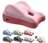 Butt Cushion for Couples, Space Memory Foam Bedside Sleeping Sofa Cushion Bed Hip Raising Multifunctional Pillow, Ergonomic Design for Comfort & Support (Pink)