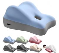 Butt Cushion for Couples, Space Memory Foam Bedside Sleeping Sofa Cushion Bed Hip Raising Multifunctional Pillow, Ergonomic Design for Comfort & Support (Blue)