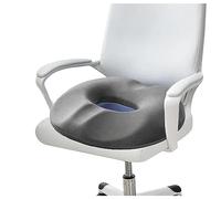 Butt Pillows for Sitting, Office Chair Cushion for Butt Premium Memory Foam Washable, Bed Sore Cushions for Butt for Hip,Tailbone,Coccyx,Sciatica,Gray