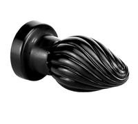 Butt plug de silicona - cono en espiral Tamaño pequeño