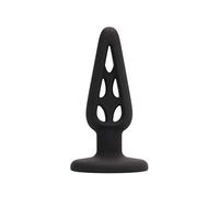 BUTT PLUG - HOLLOW 1 - 10CM NEGRO