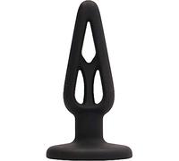 BUTT PLUG - HOLLOW 2 - 10CM NEGRO