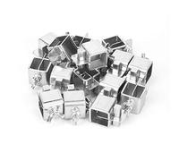 Butt Welding Clamps 16pcs | 0.040" Spacing for Sheet Metal Auto Car Truck Door Skin Panel | Galvanized Steel Rustproof Heat Tolerant | Accurate Perimeter to Perimeter Welding Tool