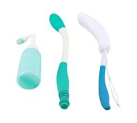 Butt Wiper Tool - Long Handle Aid | Butt Wiping Aid Tool and Bidet Body Brush for Seniors, Disabled, Limited Mobility, Hospital, Daily Use, Travel, Toilet and Shower Assistance at Home