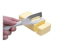 Butter Cutter Slicer - Stainless Steel 15.8cm Cheese Knife | Butter And Cheese Cutter Knife, Cream Çheese Cube Slicing Tool, Dough Chopper Baking Kitchen Tool | For Home Kitchen Baking Pastry
