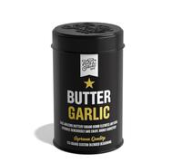 Butter Garlic BBQ Condimento 175 g Mezcla de Especias Premium Artesanal para Parrilla Ahumado y Cocina Carne Steak Pollo Verduras Pasta Sabor Mantequilla Ajo Umami