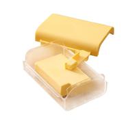 Butter Holder | Modern Fresh-Keeping With Cutter | Fridge Cheese Container Butter Tray , Food Service Equipment & Supplies For Countertop RV Farmhouse Household Restaurant Commercial Party