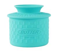 Butter Keeper Dish - French Style Container with Lid for Safe Refrigeration | Dishwasher Freezer Friendly Function Keeps Butter Fresh Easy Use Indoor Kitchen Home Cooking