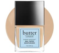 Butter London Sheer Wisdom Nail Tinted Moisturizer - Light for Women - Nail Polish - 0.4 oz