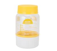 Butter Maker Cup, Reusable Plastic Buttercup Butters Maker, Butters Crock for Counter, Multifunctional Cream Separator Butterss Making Bottle for Kitchen Cooking Baking