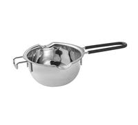 Butter Pot, Heat Resistant Silicone Handle, Quick Easy Cleaning Rust Resistant Comfortable Handling Versatile Use, Pot for Melting Chocolate, Candy, Cheese