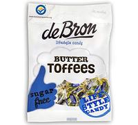 Butter Toffees - Butterffees cremosos y sin azúcar, perfectos para un capricho dulce y sin culpa - Compatible con de Bron - 70 g
