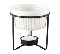 Butter Warmer | Portable Ceramic Kitchen Supplies,Personal Cheese Warmer Heating Pot | for Seafood Chocolate té Postre Snacks Fruit Milk Sauce Home Kitchen