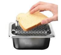 Butter Wheel - 6.9 Inches Steel Roller for Griddle Cooking, Easy Spreading with Heat Control, Grill Accessory for Outdoor Barbecue, Silver Stainless, Kitchen Tool Use, Portable