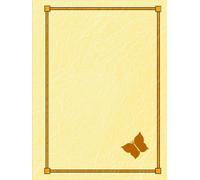 Buttercream Yellow Butterfly Sketchbook & Notebook - Hardcover, 8.25 x 11, 96 Blank Pages - Ideal for Dry Media Drawing, Doodling & Notes - Gift Idea ... Art, Journaling, School & Creative Expression