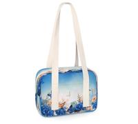 Butterflie Flowers - Pequeñas bolsas de lona deportivas con bonitas flores, minibolsa de gimnasio, ligera, casual, bolsa organizadora de deportes para niños, niñas, niños, mujeres y hombres