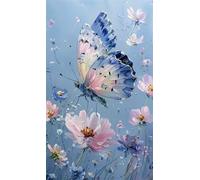 Butterflies 200 Piece Jigsaw Puzzles for Adults, Colourful, Challenging & Brainteasing Adult Puzzles 200 Pieces Wildflowers, Fun jigsaws for The Whole Family 14x10 Inch