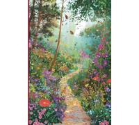 Butterflies and Flowers: Sunny Summer Days Journal. Sunlit Forest Walk.: A Floral Nature Notebook Inspired by Morning Meadows, Blooming Summer ... | 117 Pages | 110 Lined Pages | 6 x 9 Inches