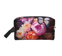 Butterflies and Fresh Bush - Neceser de viaje multifuncional para uso diario y fitness, para cosméticos, artículos de papelería y más