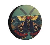 Butterflies In The Lake - Cubierta de neumático de repuesto, impermeable, a prueba de polvo, ajuste universal para remolque, caravana, SUV, camión, cámper, 14 pulgadas