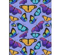 Butterflies Journal: Floral 140-Page Notebook & Diary - Elegant Writing Journal for Women & Nature Lovers