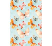 Butterflies on a summer blue sky: Alphabetised address book.
