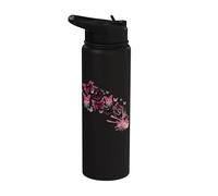 Butterflies Painted CollectionButterfly Lovers Stainless Steel Insulated Water Bottle